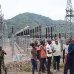 Visite du Directeur Général sur le site de construction de la centrale hydroélectrique de Kabu 16
